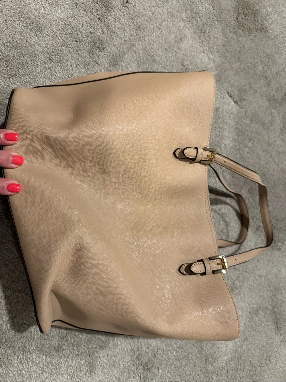Michael Kors saffiano leather tote